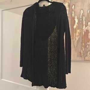 James Perse Sweater cardigan w/hood